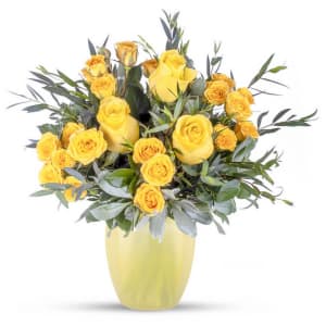 Yellow Rose Garden! Flower Bouquet