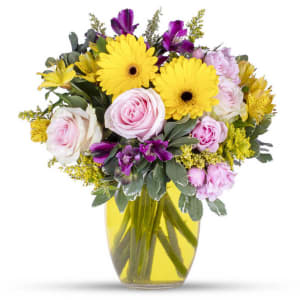 Playful Gerbera Flower Bouquet