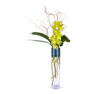 Jade Cymbidium Arrangement Flower Bouquet