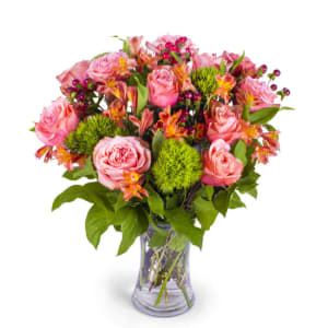 Coral Surprise Moon226 Flower Bouquet