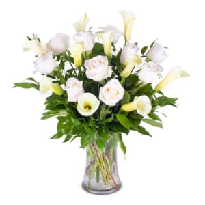 ROSE & CALLA LILY Flower Bouquet