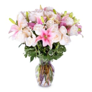 LILY & ROSE ROMANCE Flower Bouquet