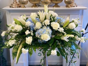 Classic Casket Spray Flower Bouquet