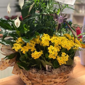 Sunshine Basket Flower Bouquet