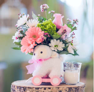 Baby Lamb Bouquet Flower Bouquet