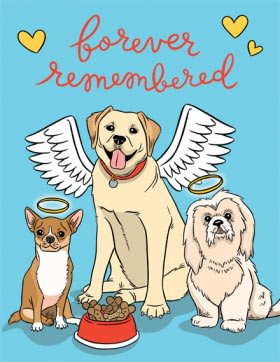 Dogs Forever Remembered Flower Bouquet