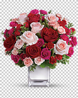 Love Medley Bouquet with Red Roses Flower Bouquet