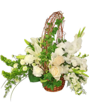 SERENITY
FLOWER BASKET Flower Bouquet