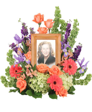 BITTERSWEET TWILIGHT MEMORIAL
MEMORIAL FLOWERS 
(FRAME NOT INCLUDED) Flower Bouquet