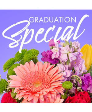 GRADUATION SPECIAL
DESIGNER'S CHOICE Flower Bouquet