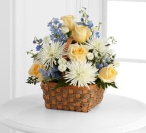 Heavenly Scented Basket Flower Bouquet