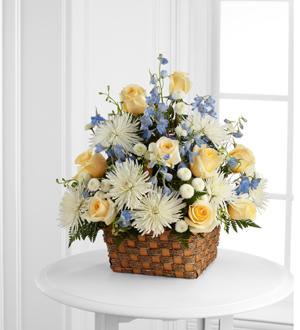 Heavenly Scented Basket Flower Bouquet