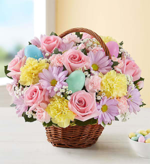 Easter Egg Basket
 Flower Bouquet