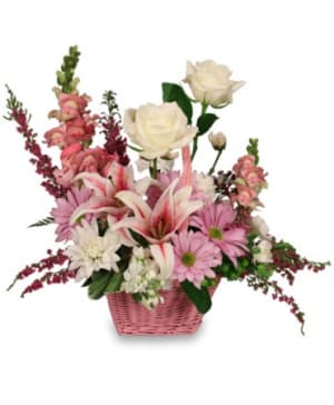 GARDEN SO SWEET  Flower   Basket Flower Bouquet