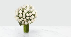 Clarity Luxury Rose Bouquet - 24-inch Premium Long-Stemmed Roses Flower Bouquet