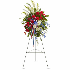 Sacred Duty Spray Flower Bouquet
