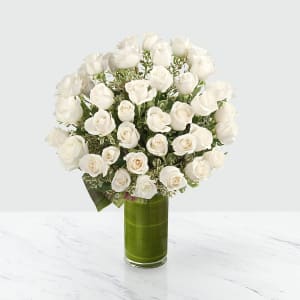 Clarity Luxury Rose Bouquet - 24-inch Premium Long-Stemmed Roses Flower Bouquet