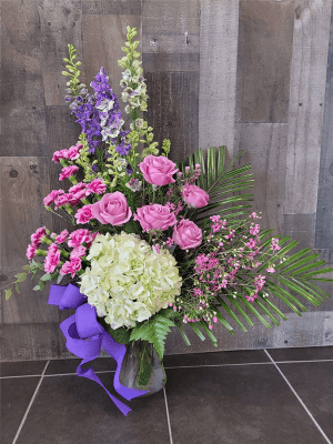 Shades Of Lavender Glory Flower Bouquet