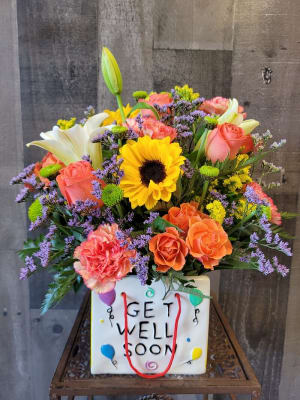 Get Well By Florista Flower Bouquet