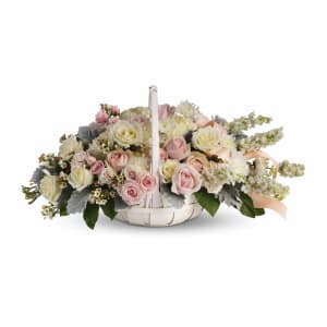 Dawn of Remembrance Basket Flower Bouquet