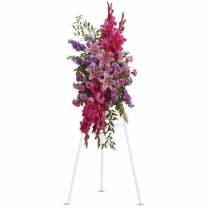 Touching Tribute Spray Flower Bouquet