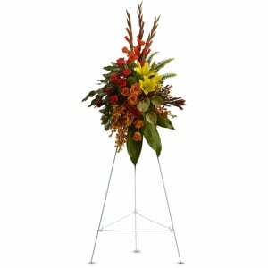 Tropical Tribute Spray Flower Bouquet