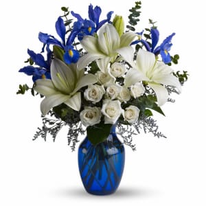 Blue Horizons Flower Bouquet