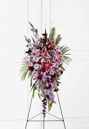 Tender Touch Standing Spray Flower Bouquet