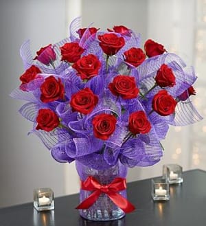 Valentine Passion™ Premium Long Stem Roses Flower Arrangement Valentine Passion™ Premium Long Stem Roses Flower Bouquet