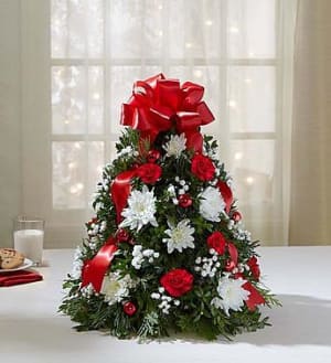 Holiday Flower Tree Flower Bouquet