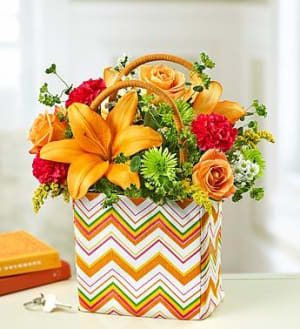 Handbag of Blooms™ Flower Bouquet