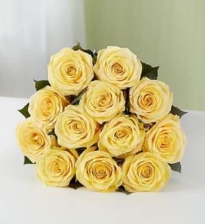 Yellow Roses, 12-24 Stems
 Flower Bouquet