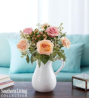 Peaches and Cream by Southern Living Flower Bouquet