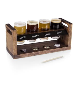 Craft Beer Flight Beverage Sampler
 Flower Bouquet