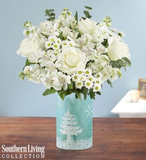 Winter Frost Bouquet by Southern Living Flower Bouquet