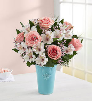 Blushing Bella Blooms™ Flower Bouquet