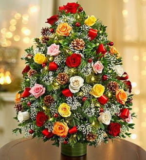 Holiday Flower Tree® Luxury Flower Bouquet