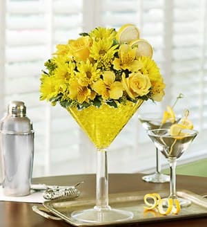 Lemon Martini Bouquet Flower Bouquet