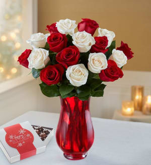 Peppermint Rose Bouquet Flower Bouquet