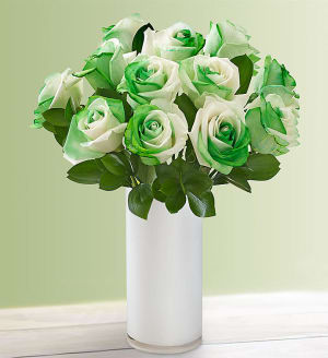 St. Patrick’s Day Roses
 Flower Bouquet