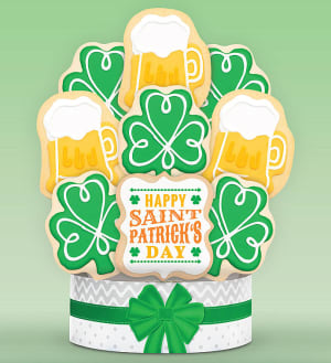 Happy St Patrick's Day! Cookie Arrangement

