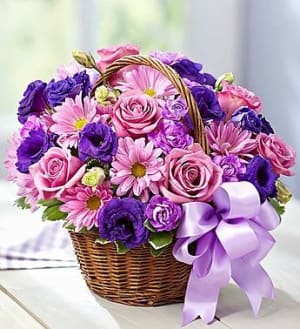 Basket of Blooms™ for Mom Flower Bouquet