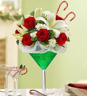 Martini Bouquet™ Peppermint Flower Bouquet