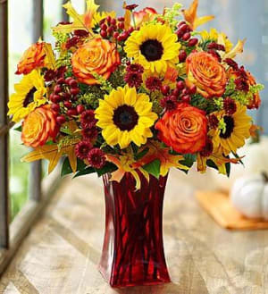 Autumn Sophistication Flower Bouquet