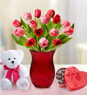 Sweetest Love Tulips Flower Bouquet
