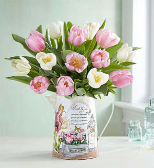 Sweet Garden Pitcher
 Flower Bouquet