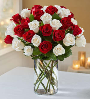 Peppermint Roses Flower Bouquet