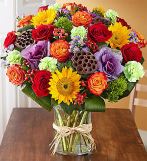 Garden of Grandeur™ for Fall Flower Bouquet