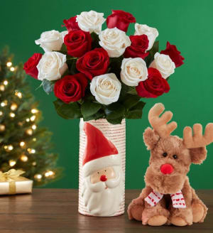 Christmas Rose Bouquet Flower Bouquet