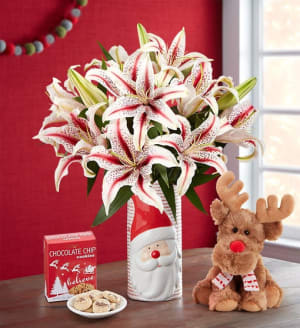 Holiday Enchantment Flower Bouquet